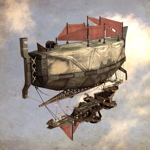 The airship Junker.