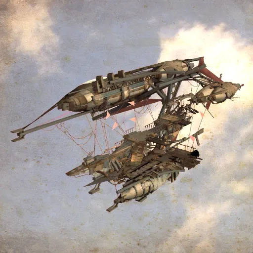 The airship Stormbreaker.